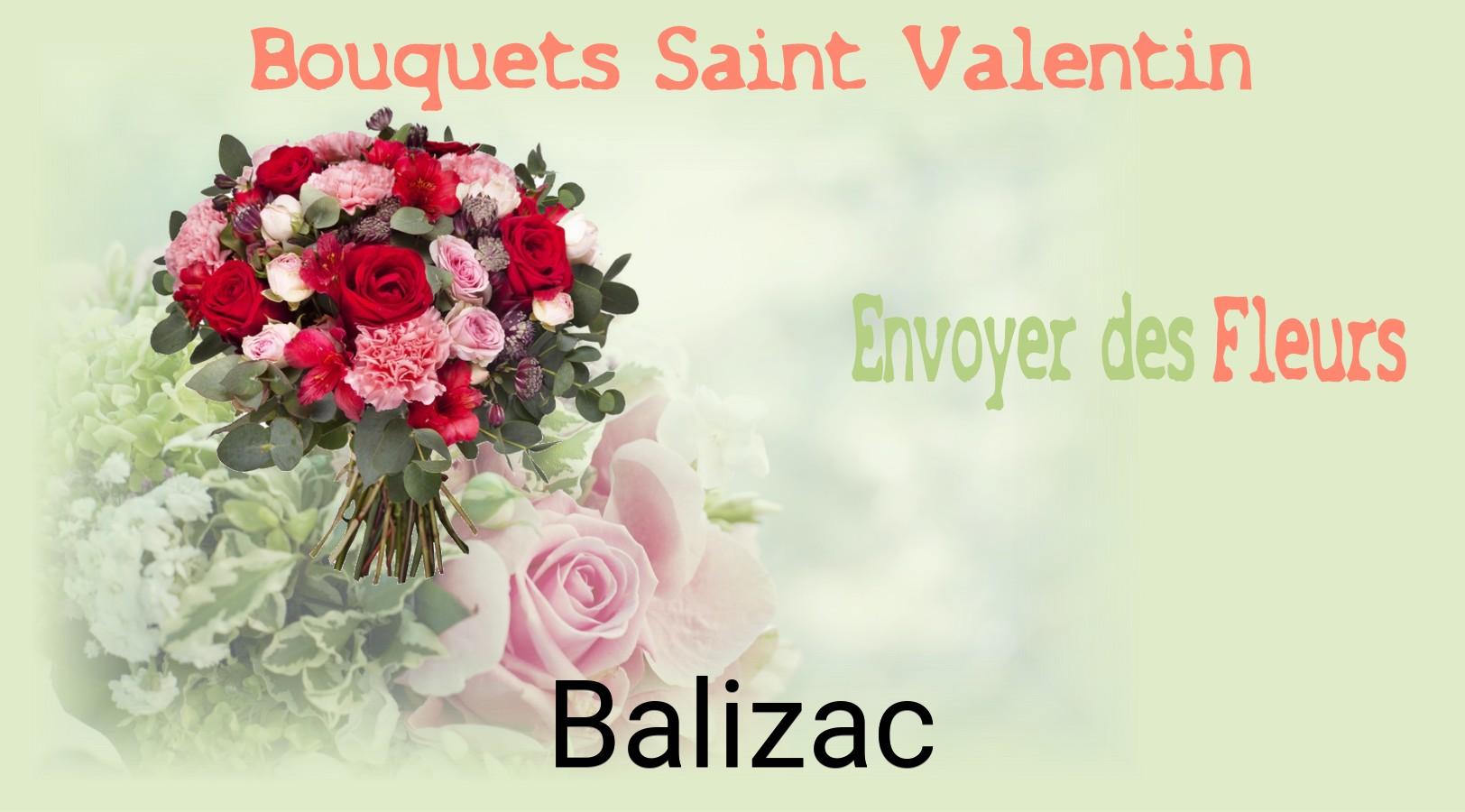 Roses de Saint-Valentin livrées à Balizac